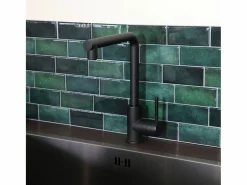 New Essebagno Pure II mezclador para fregadero Negro
