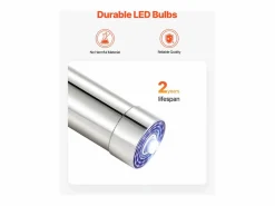 Purificador de Agua UV SucceBuy, Filtración Ultravioleta, Caudal de 3,785 l/min Plateado