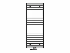Online LuxeBath Radiador de baño 500x1200 mm Antracita Conexión central derecha en la parte inferior Gris antracita