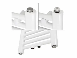 Sale Radiador de diseño no eléctrico , 500 x 1800 mm - - Conexión central - con kit Toallero Eléctrico