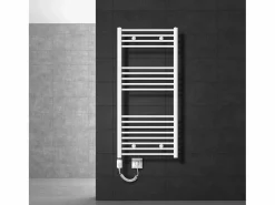 LuxeBath Radiador Sahara Design con resistencia eléctrica de 1200 W, 600 x 1200 mm, color