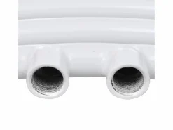 Discount Radiador toallero 480 x 480 mm conector lateral y central Toallero Eléctrico