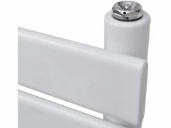 vidaxl Radiador toallero de baño recto 600 x 1200 mm