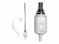 Best Radiador toallero eléctrico con resistencia de 900W, 400 x 1500 mm - - recto Toallero Eléctrico