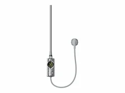 Discount LuxeBath Radiador toallero eléctrico mate 600 x 1400mm con elemento calefactor 900W Negro