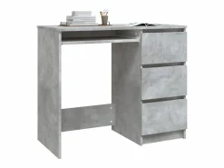 Discount Rand Dean Escritorio de madera contrachapada hormigón 90x45x76 cm Escritorio Rinconero