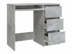 Discount Rand Dean Escritorio de madera contrachapada hormigón 90x45x76 cm Escritorio Rinconero