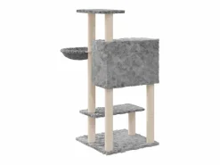 Sale Clicnbuy Rascador para gatos con postes de sisal claro 108,5 cm Gris
