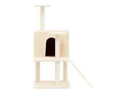Clicnbuy Rascador para gatos con postes de sisal 109 cm