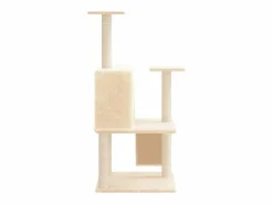 Clicnbuy Rascador para gatos con postes de sisal 109 cm