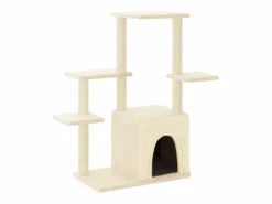 Online Rascador para gatos con postes de sisal color 97,5 cm Juego De Animales