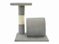 Best Clicnbuy Rascador para gatos con poste de sisal 65 cm Gris
