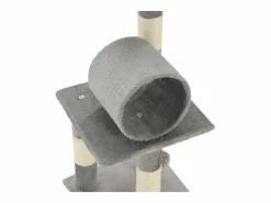 Best Clicnbuy Rascador para gatos con poste de sisal 65 cm Gris