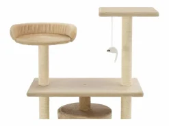 New Rascador para gatos con postes rascadores de sisal 95 cm Juego De Animales