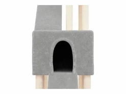 Clicnbuy Rascador para gatos con postes de sisal claro 190 cm