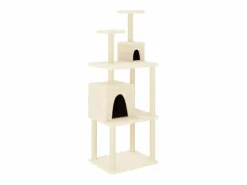 Clicnbuy Rascador para gatos con postes de sisal color 167 cm