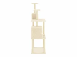 Clicnbuy Rascador para gatos con postes de sisal color 167 cm