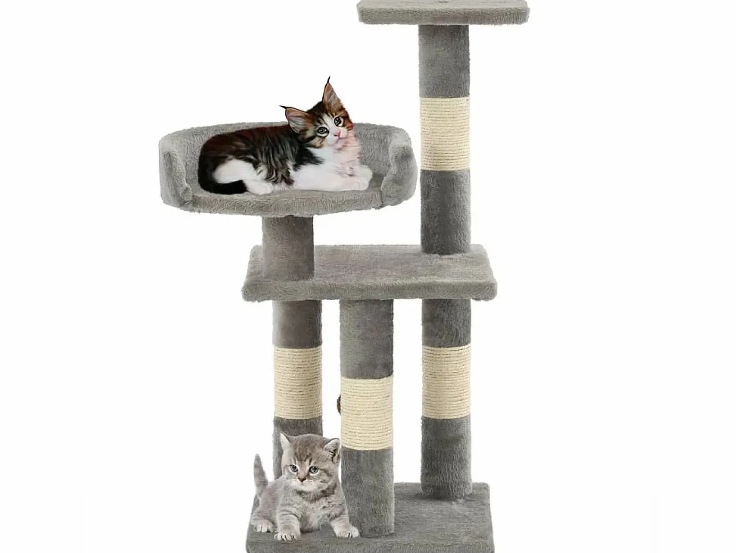 Discount Rascador para gatos con postes de sisal 65 cm Juego De Animales