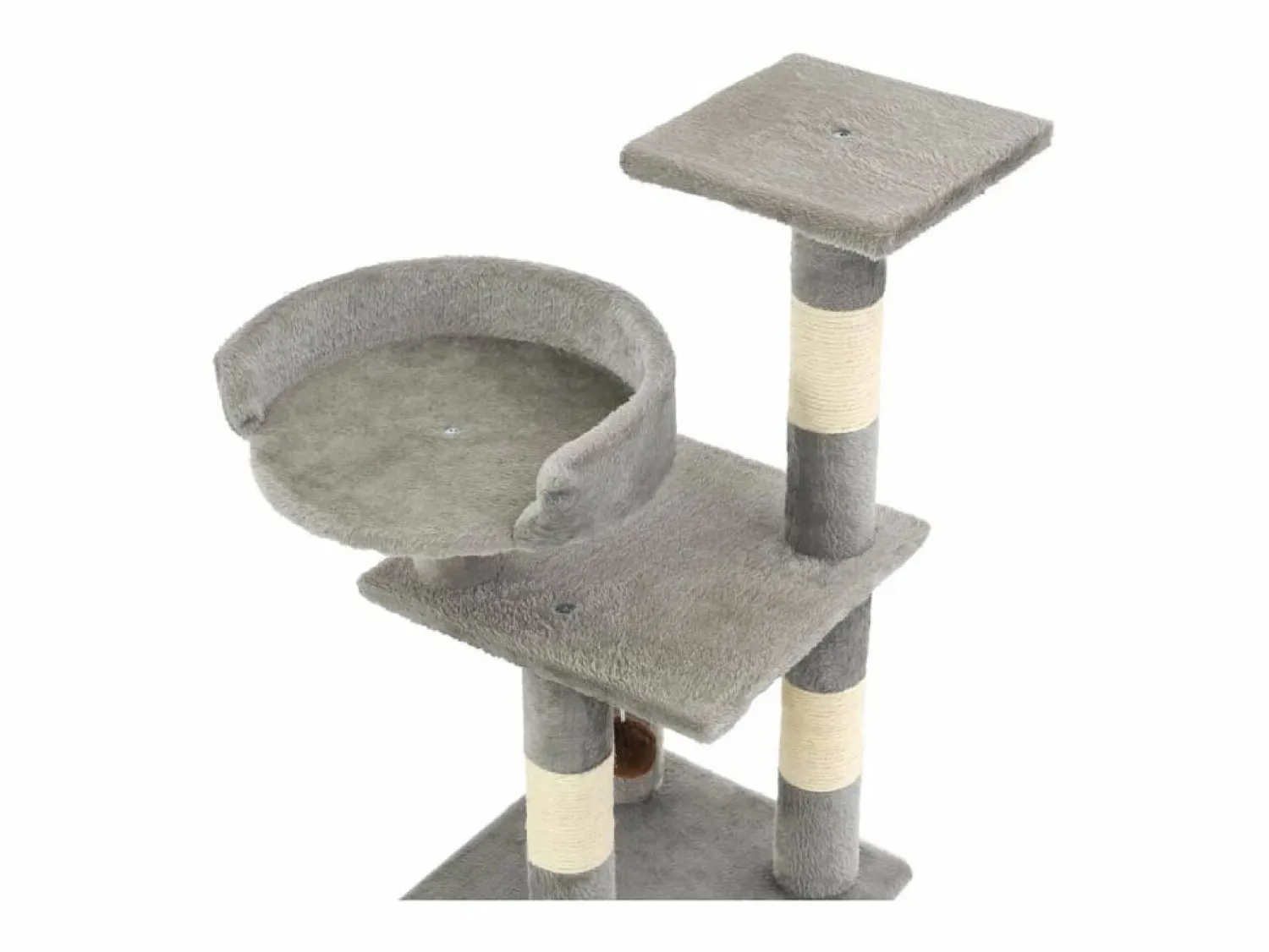 Discount Rascador para gatos con postes de sisal 65 cm Juego De Animales