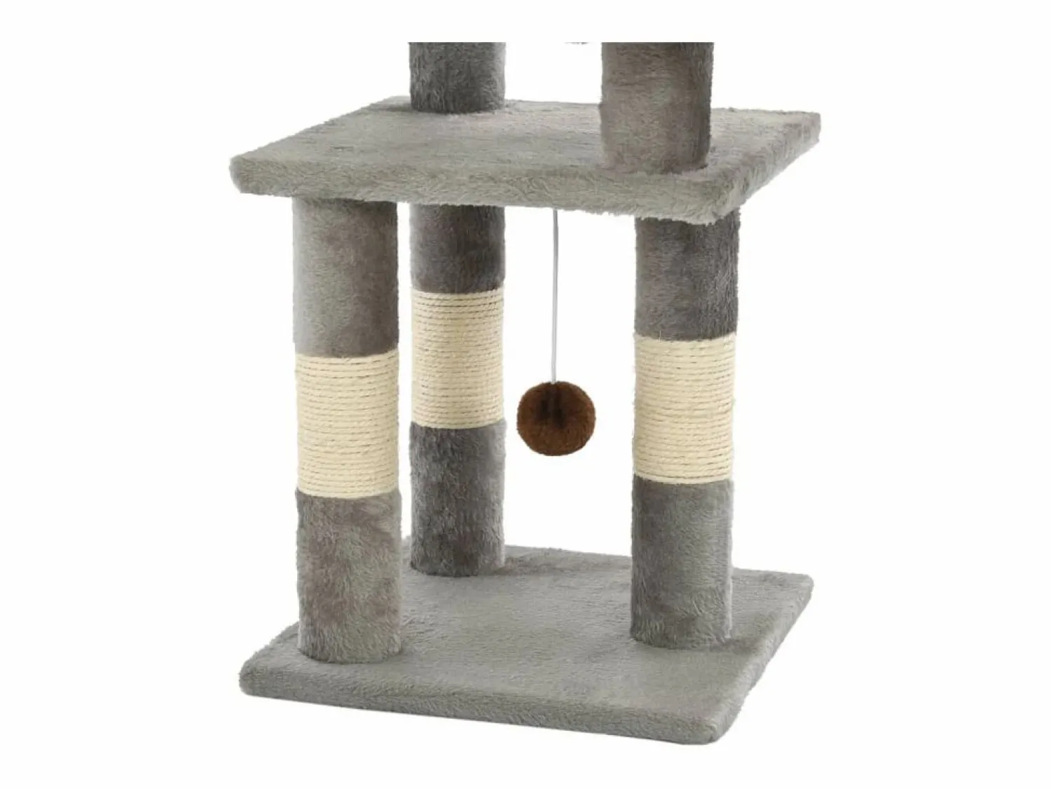 Discount Rascador para gatos con postes de sisal 65 cm Juego De Animales