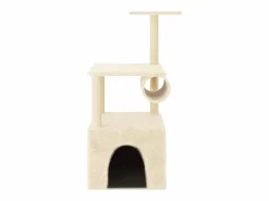 Sale Rascador para gatos con postes de sisal color 109,5 cm Juego De Animales