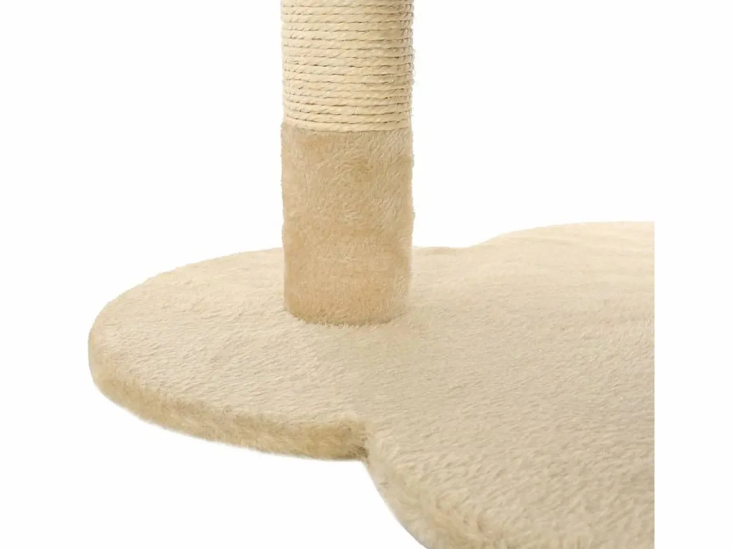 Online Rascador para gatos con poste de sisal 50 cm beige y marrón Juego De Animales