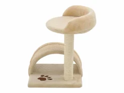 Discount Rascador para gatos con poste de sisal 40 cm y marrón Juego De Animales
