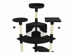 Sale Rascador para gatos con poste de sisal y blanco 203 cm ES246705 Juego De Animales