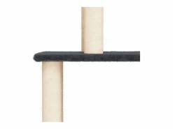 Outlet Rascador para gatos con postes de sisal oscuro 149 cm Juego De Animales