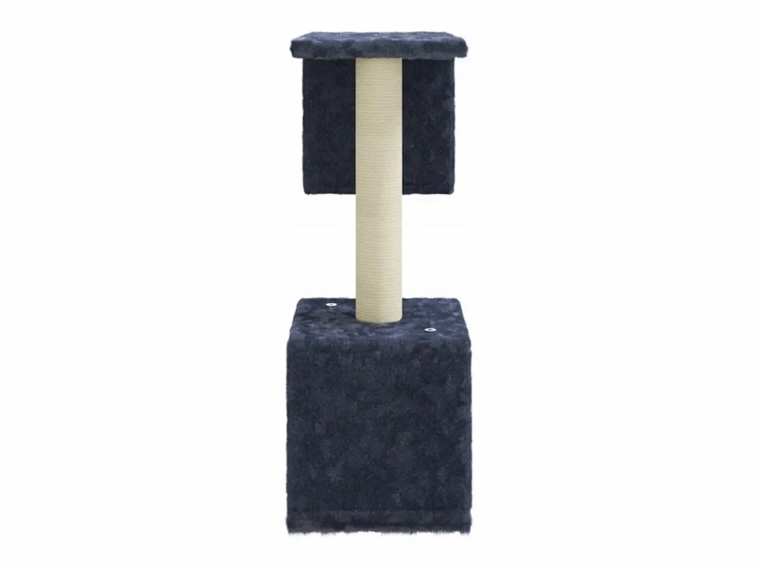 Clearance Clicnbuy Rascador para gatos con postes de sisal oscuro 60 cm Gris