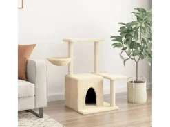 Hot Rascador para gatos con postes de sisal color 83 cm Juego De Animales