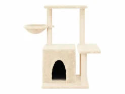 Hot Rascador para gatos con postes de sisal color 83 cm Juego De Animales