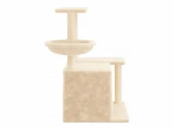 Hot Rascador para gatos con postes de sisal color 83 cm Juego De Animales
