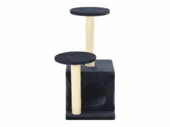 Best Clicnbuy Rascador para gatos con poste de sisal oscuro 60 cm Azul