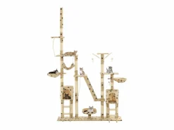 Outlet Rascador para gatos con poste de sisal 230-250 cm huellas ES769338 Juego De Animales