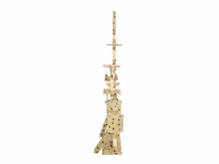 Outlet Rascador para gatos con poste de sisal 230-250 cm huellas ES769338 Juego De Animales