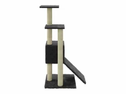 Sale Clicnbuy Rascador para gatos con postes de sisal oscuro 92 cm Gris