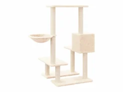 Rascador para gatos con postes de sisal color 94,5 cm Juego De Animales