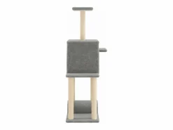 Clearance Rascador para gatos con postes de sisal claro 122 cm Juego De Animales