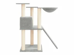 Discount Rascador para gatos con postes de sisal claro 83 cm Juego De Animales