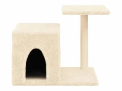 Rascador para gatos con postes de sisal color 50,5 cm Juego De Animales
