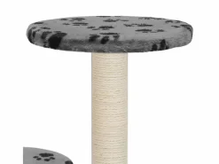 New Rascador para gatos con poste de sisal 60 cm huellas Juego De Animales