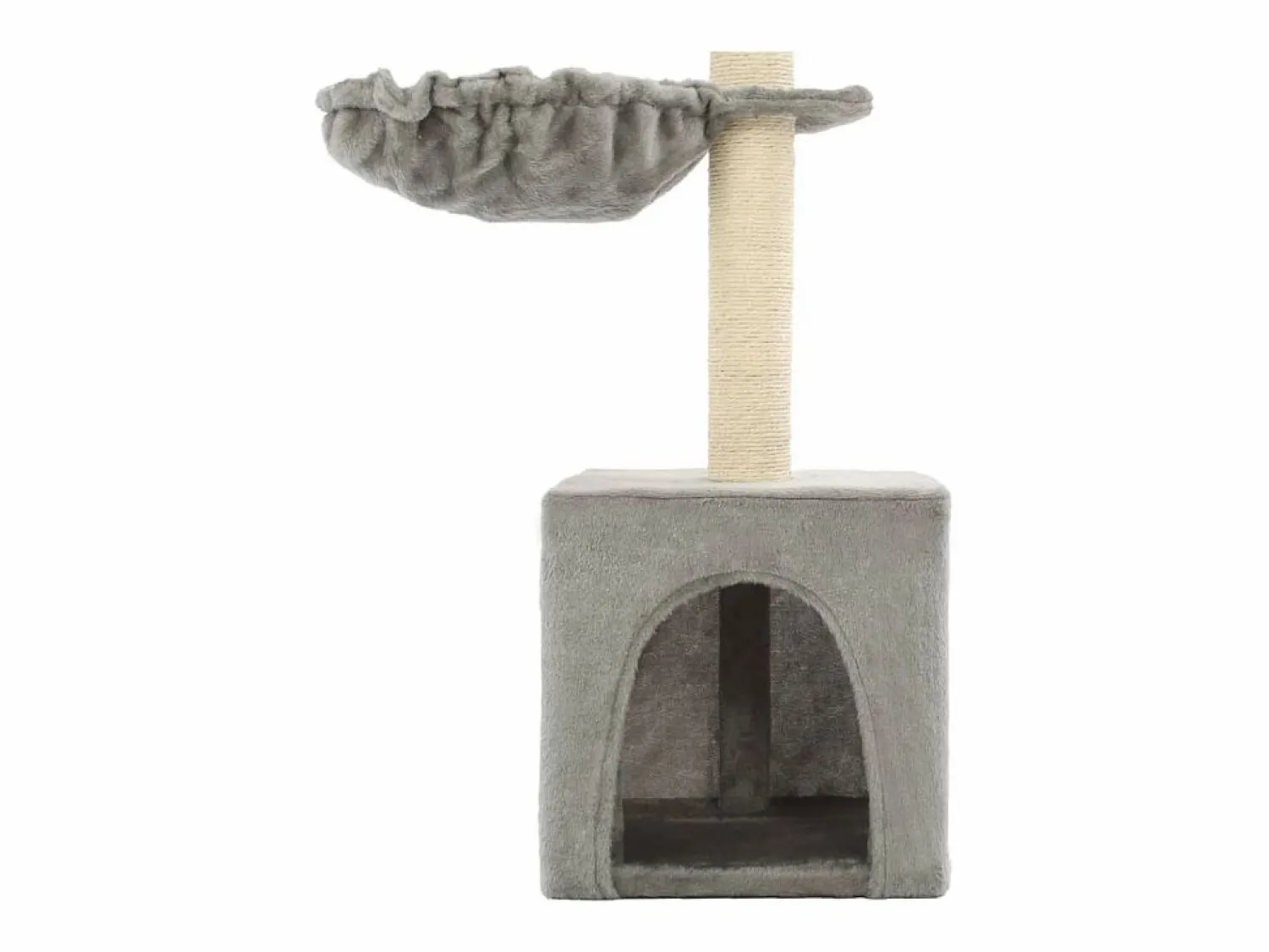 Clicnbuy Rascador para gatos con poste de sisal 105 cm