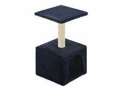 Clicnbuy Rascador para gatos con poste de sisal 55 cm oscuro