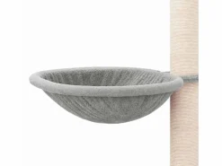 Clicnbuy Rascador para gatos con postes de sisal claro 94,5 cm