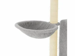 Hot Rascador para gatos con postes de sisal claro 96,5 cm Juego De Animales