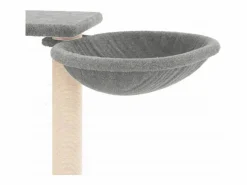 Clicnbuy Rascador para gatos con postes claro 82 cm