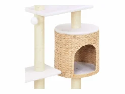 Outlet Rascador para gatos de hierba marina con poste de sisal Juego De Animales