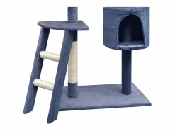 Clicnbuy Rascador para gatos poste rascador de sisal 150 cm oscuro