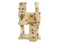 Online Rascador para gatos poste de sisal 170 cm huellas Juego De Animales